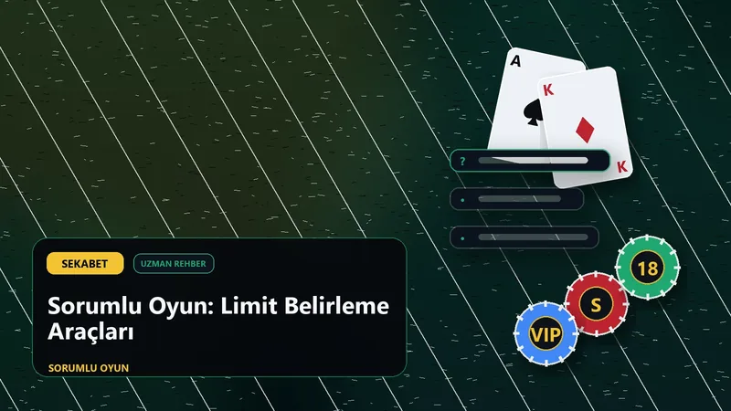 Sekabet Sorumlu Oyun ve Limit Araçları Rehberi - rehberi için adres, güvenlik ve doğrulama görseli