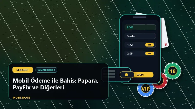 Sekabet Mobil Ödeme ve E-Cüzdan Güvenliği - rehberi için adres, güvenlik ve doğrulama görseli