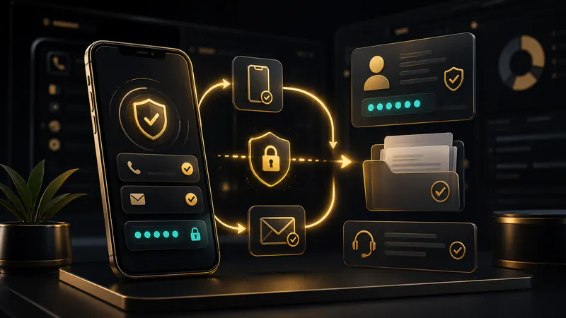 Sekabet Phone and Email Update Issues - guide image for address, security and verification checks