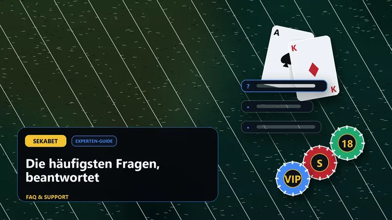 Sekabet FAQ: Login, Sicherheit, Zahlungen und Support - Leitfadenbild für Adress-, Sicherheits- und Prüfhinweise