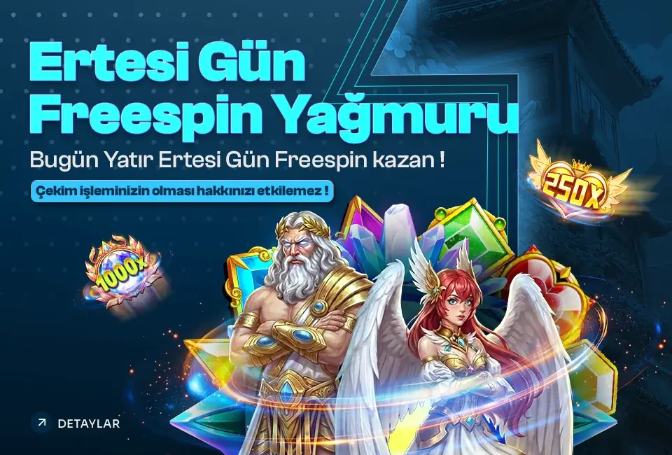 Ertesi Gün Freespin Yağmuru