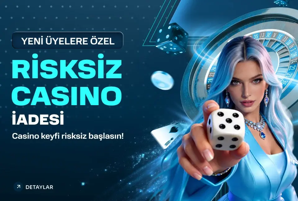 Risksiz Casino İadesi görseli